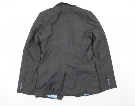 thongphi Mens Grey Jacket Blazer Size 36