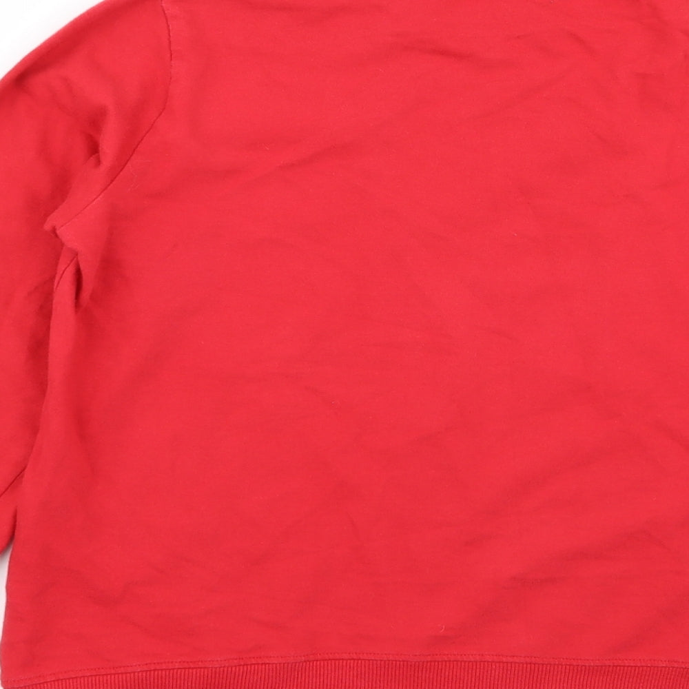 Primark Womens Red Pullover Jumper Size 4 - lounge jumper