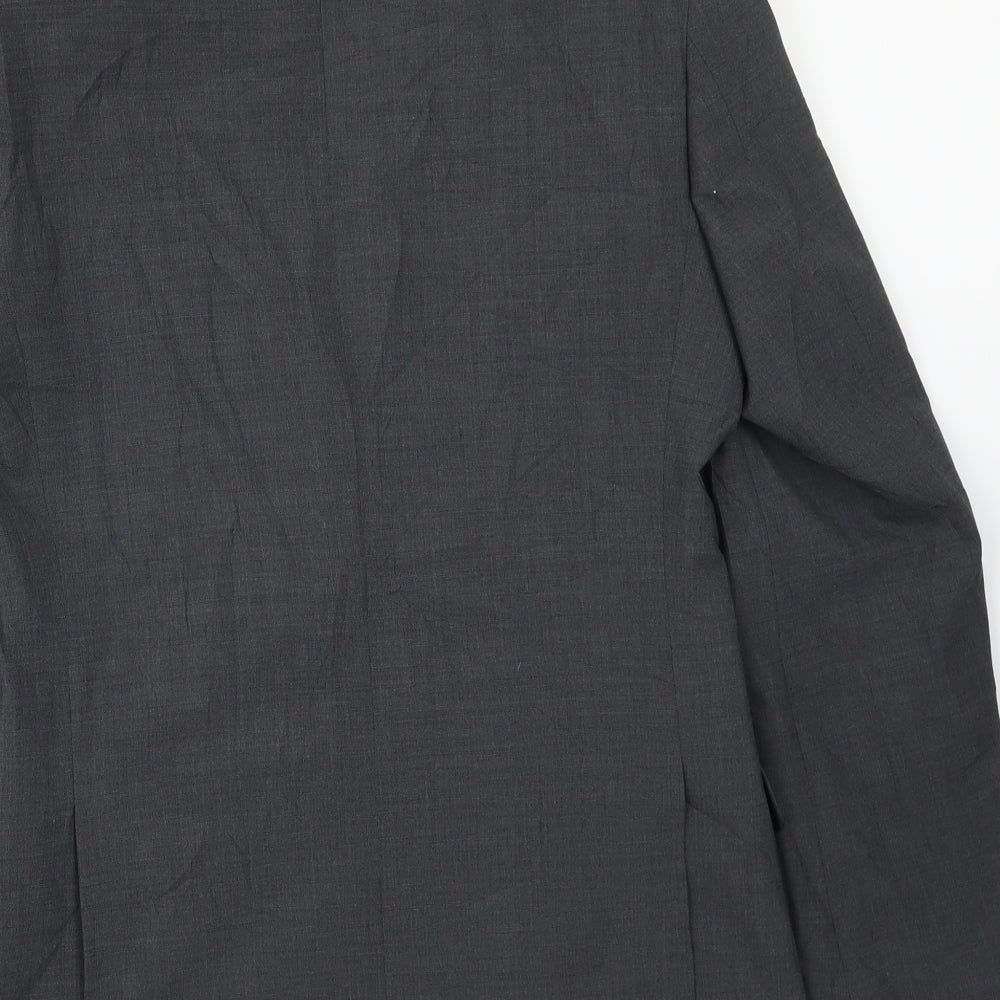 M&S Mens Grey Jacket Blazer Size 40