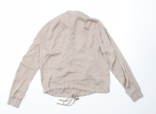 H&M Womens Beige Jacket Size 4