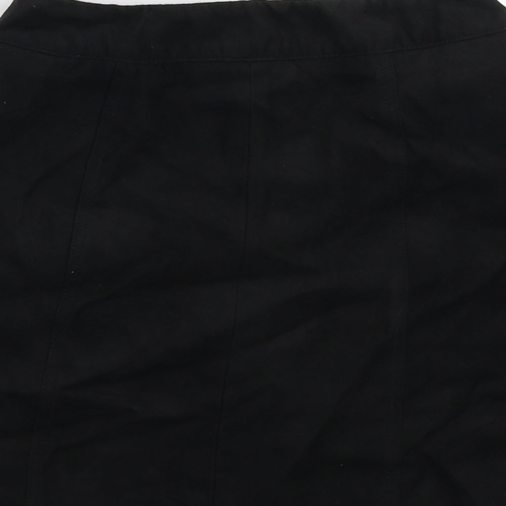 Divided Womens Black A-Line Skirt Size 6