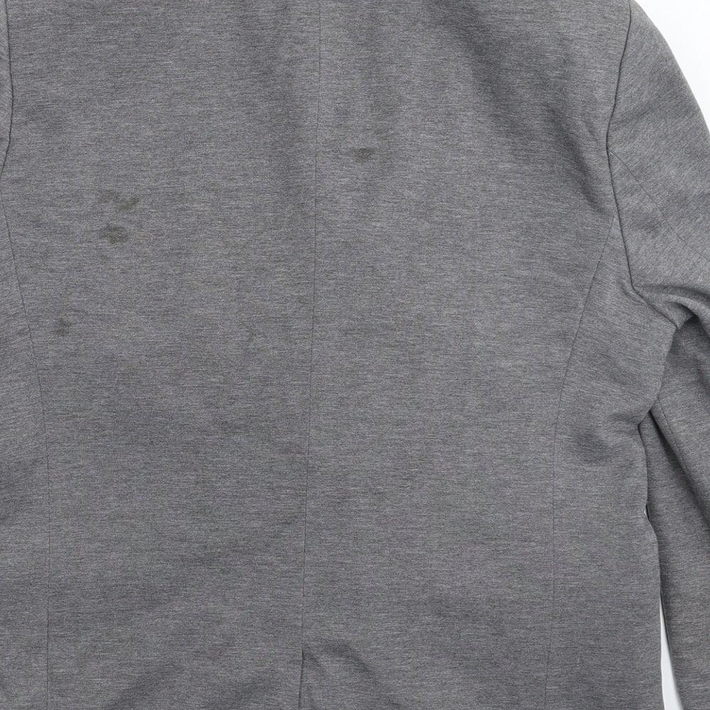 Red Herring Mens Grey Jacket Blazer Size 42