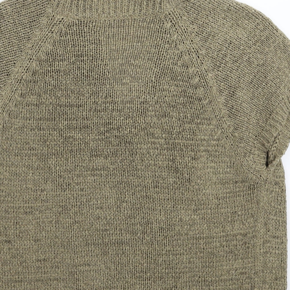 TU Womens Grey Knit Cardigan Jumper Size 14