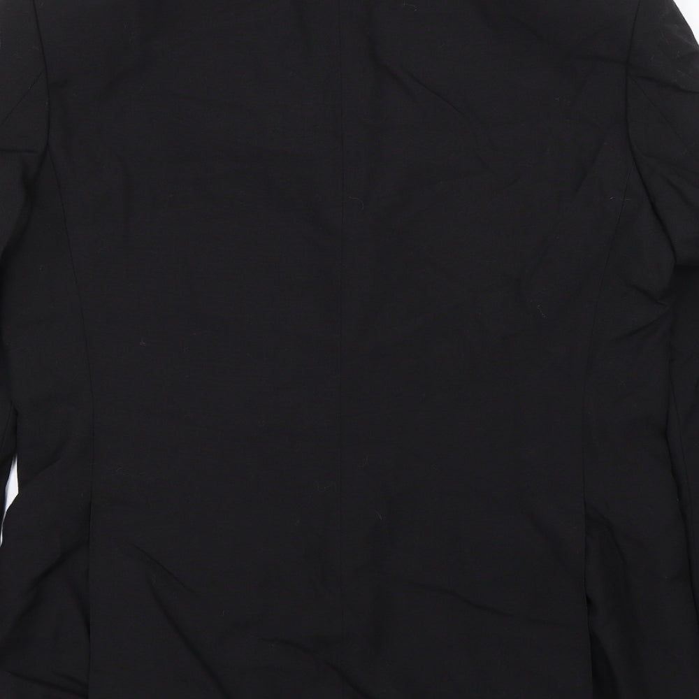 Ascot & Taylor Mens Black Jacket Suit Size 42