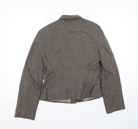 NEXT Womens Brown Jacket Suit Size 12