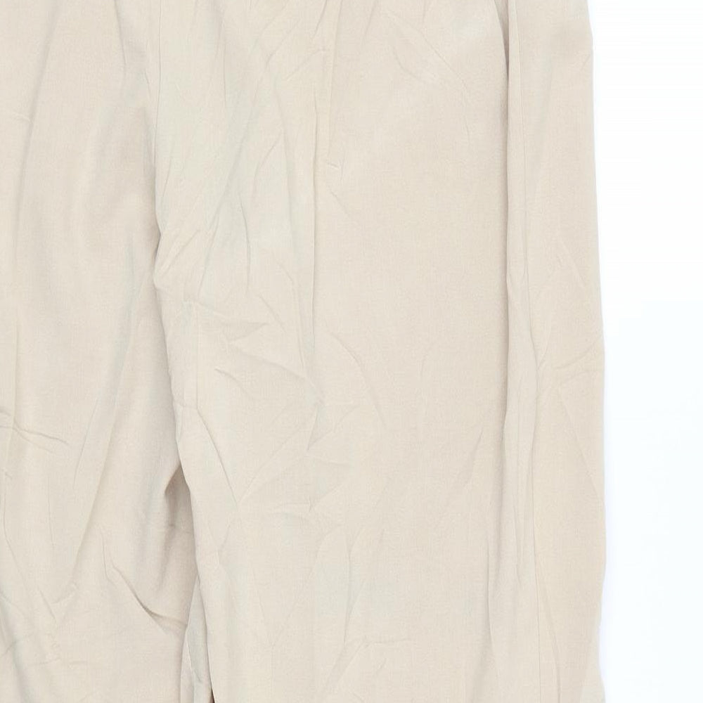 Glamorosa Womens Beige Trousers Size 18 L25 in