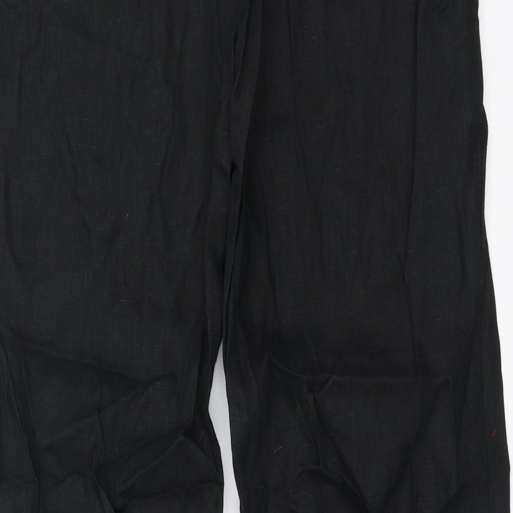 TU Womens Black Trousers Size 12 L31 in