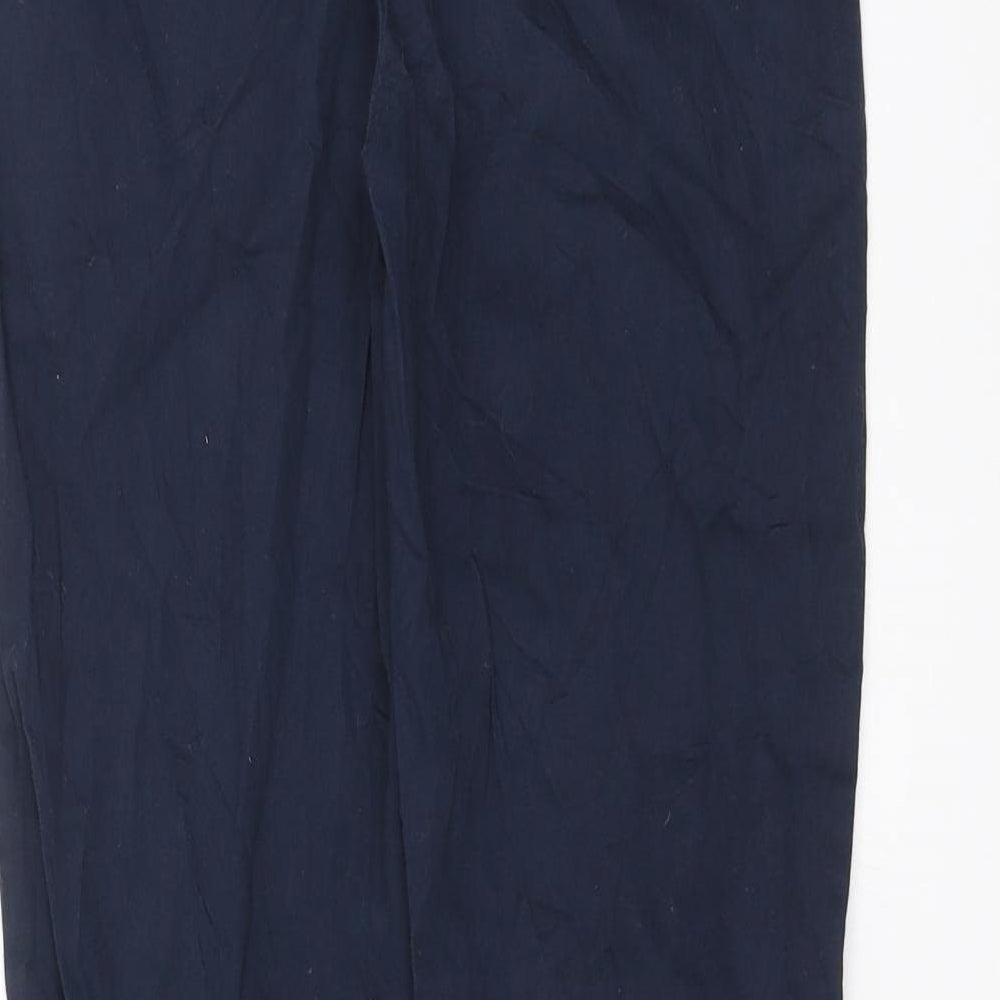 ORSAY Womens Blue Trousers Size 28 in L25 in