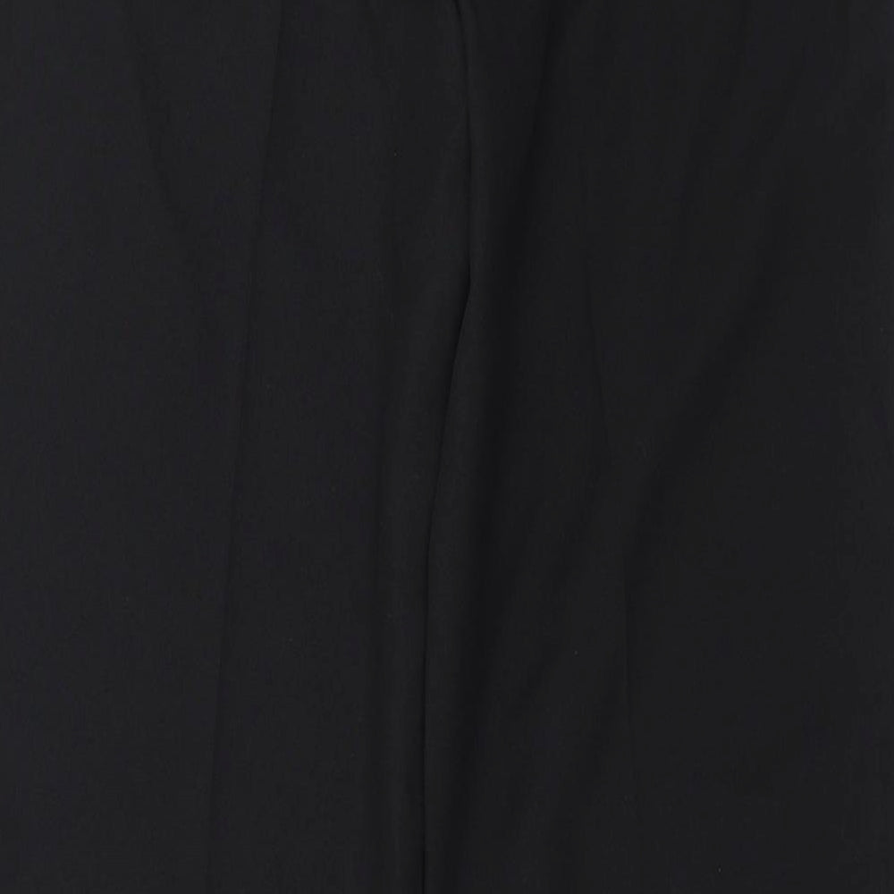 George Womens Black Trousers Size 12 L30 in