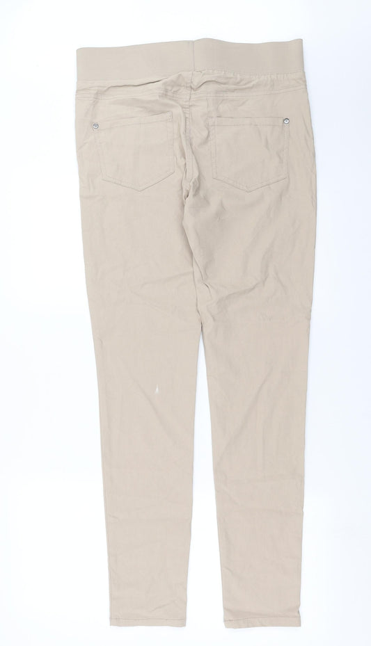 Freequent Womens Beige Trousers Size 2XL L32 in