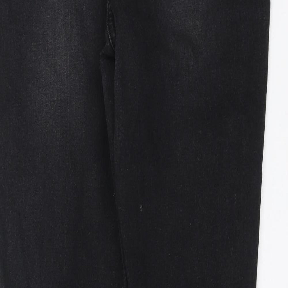Studio Denim Womens Black Denim Skinny Jeans Size 12 L28 in