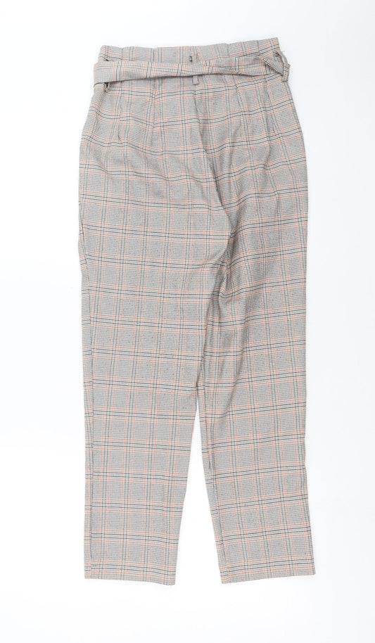 Hound Womens Black Houndstooth Trousers Size M L24 in