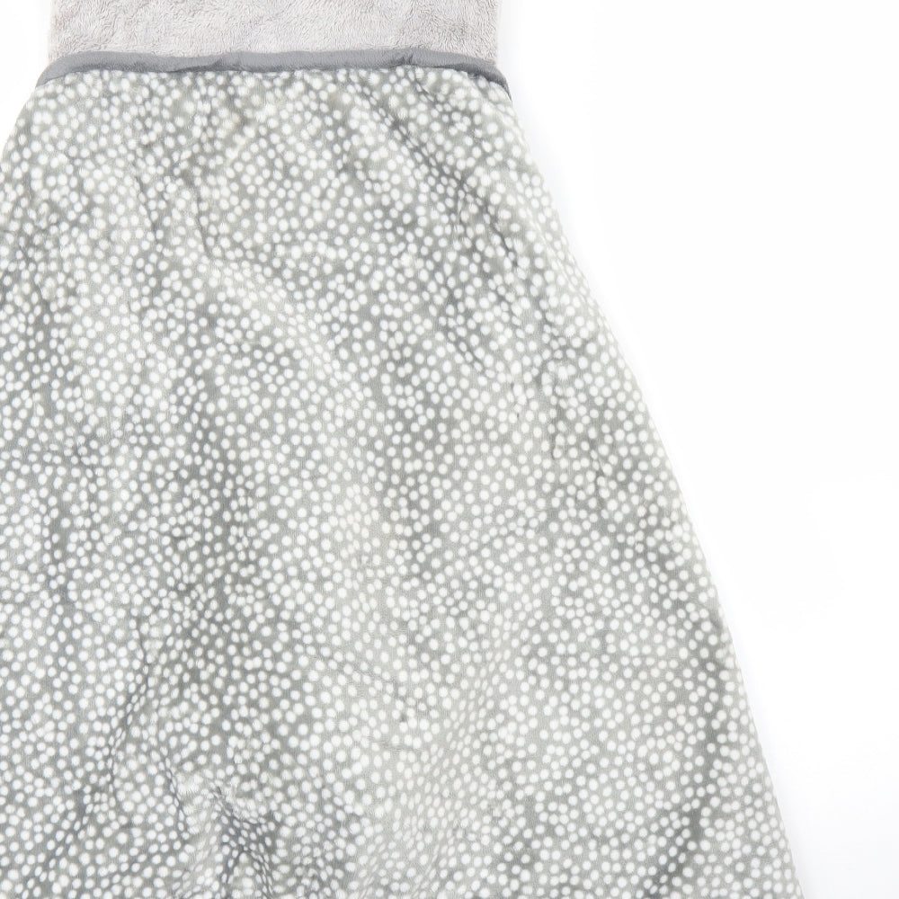 NEXT Womens Grey Polka Dot Cape Jumper One Size