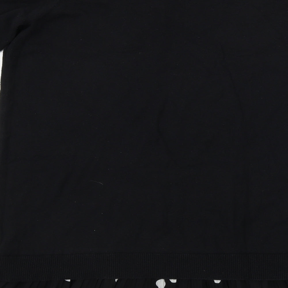 NEXT Womens Black Pullover Jumper Size 10