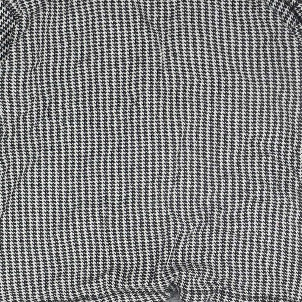 BHS Womens Grey Geometric Cardigan Jumper Size 10