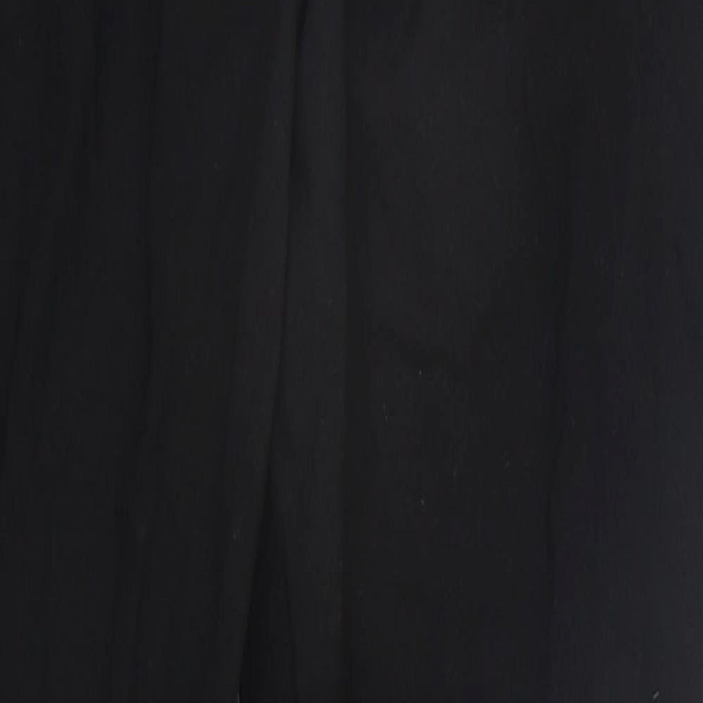 H&M Womens Black Trousers Size 8 L28 in