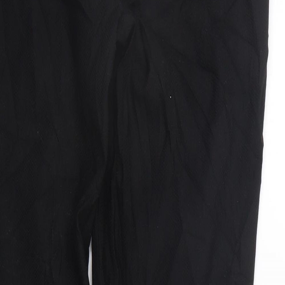 Dalia Womens Black Trousers Size 14 L24 in