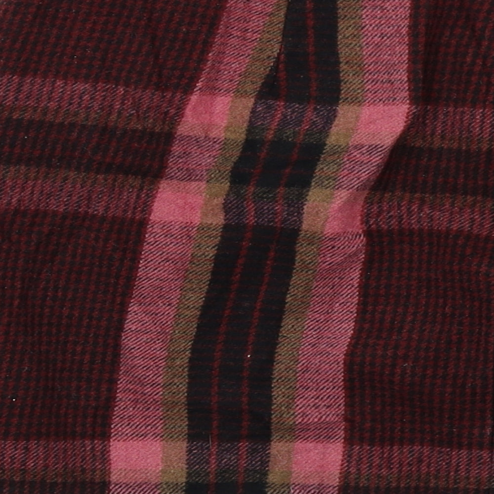 Gap Womens Pink Check A-Line Skirt Size 8