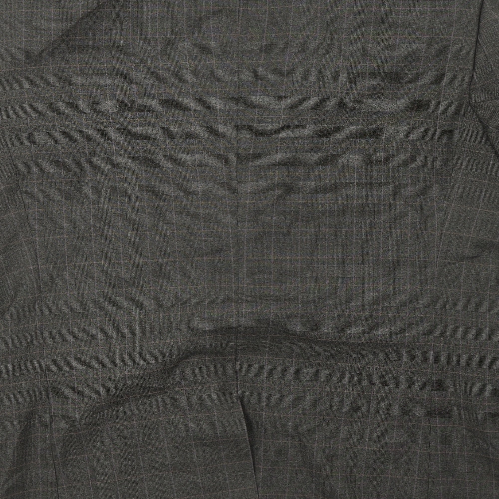F&F Mens Grey Check Jacket Blazer
