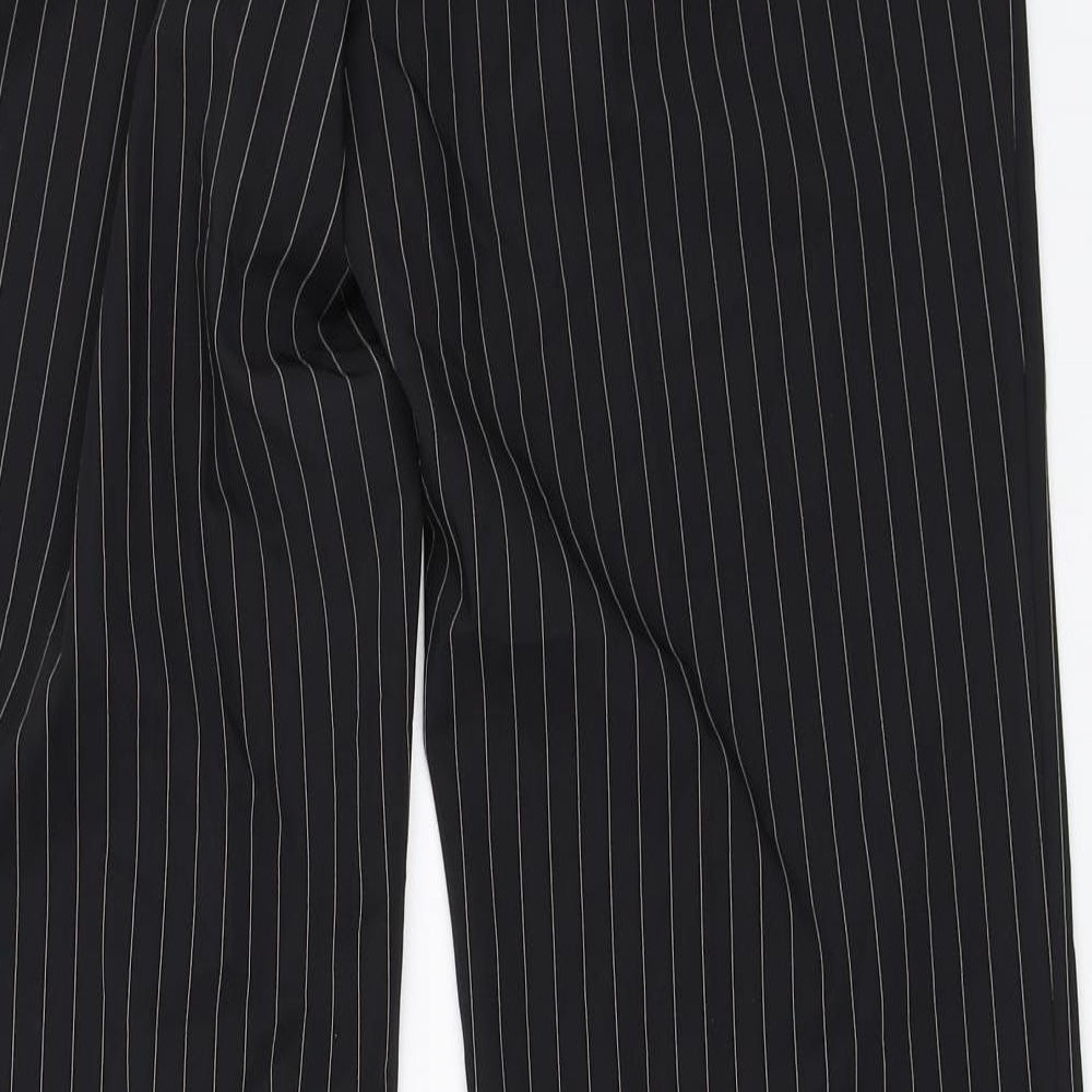 Marks and Spencer Womens Black Trousers Size 12 L33 in