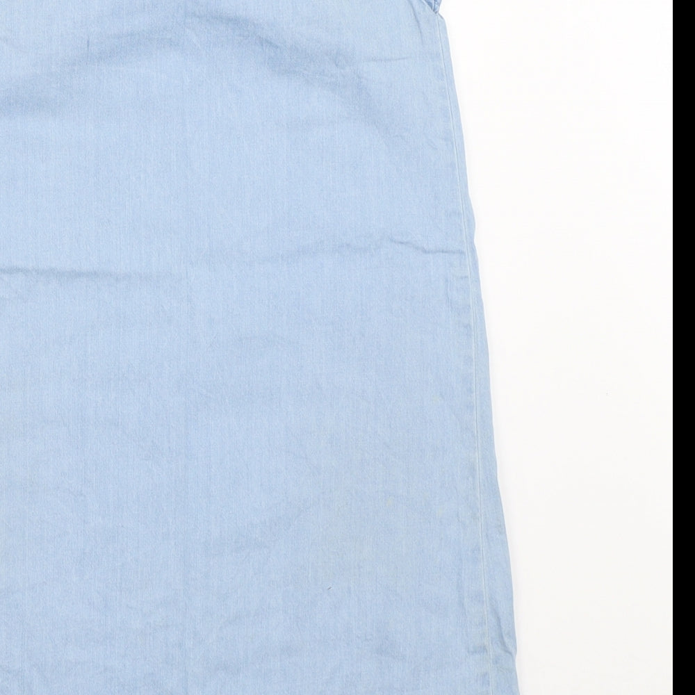 NEXT Girls Blue Denim Shift Size 9 Years