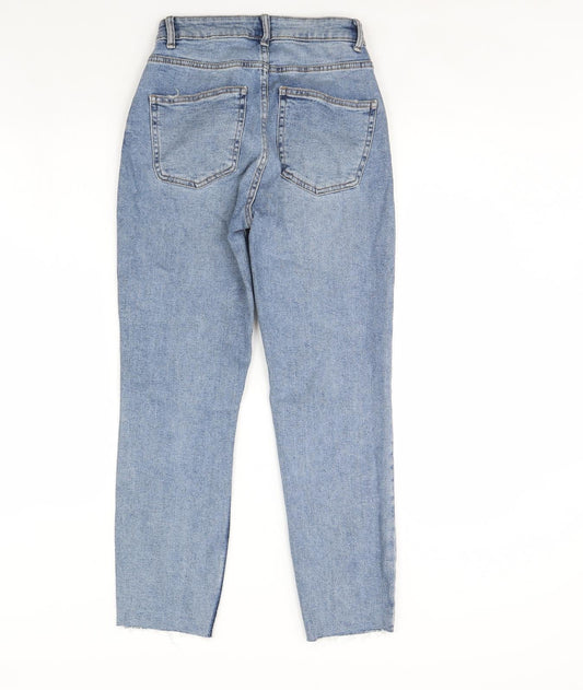 Denim & Co. Womens Blue Denim Skinny Jeans Size 6 L28 in
