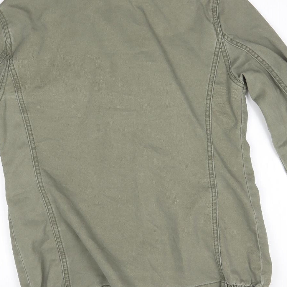atmospjhere Womens Green Denim Jacket