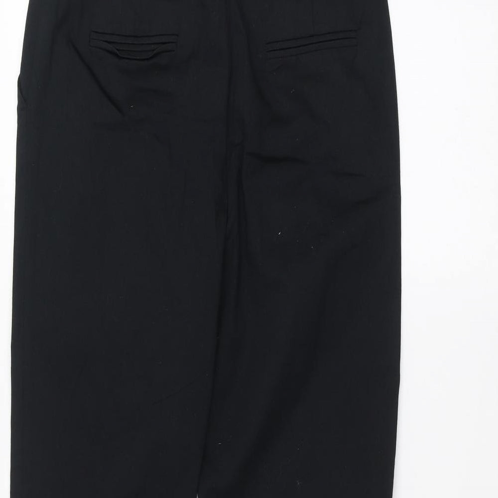 TU Womens Black Trousers Size 10 L22 in