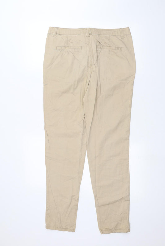 Cubus Womens Brown Trousers Size 8 L28 in