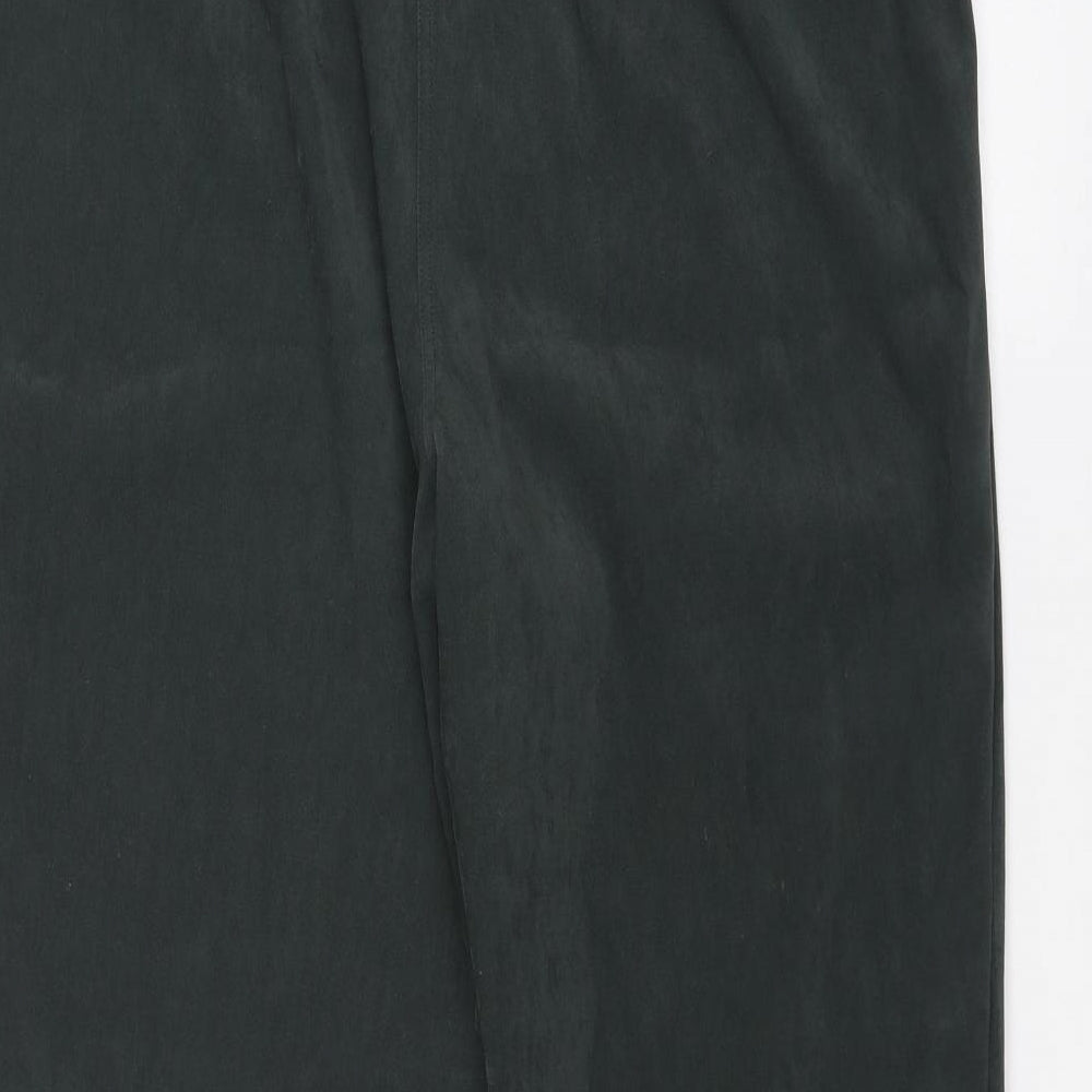 ELVI Womens Green Trousers Size 34 in L29 in