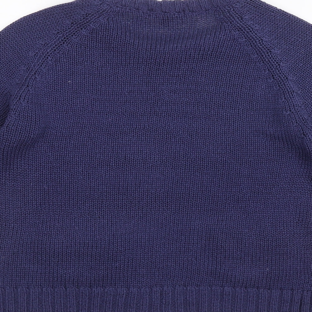 Papaya Womens Blue Pullover Jumper Size 10