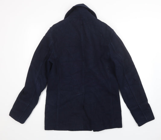 ASOS Womens Blue Overcoat Coatigan Size S