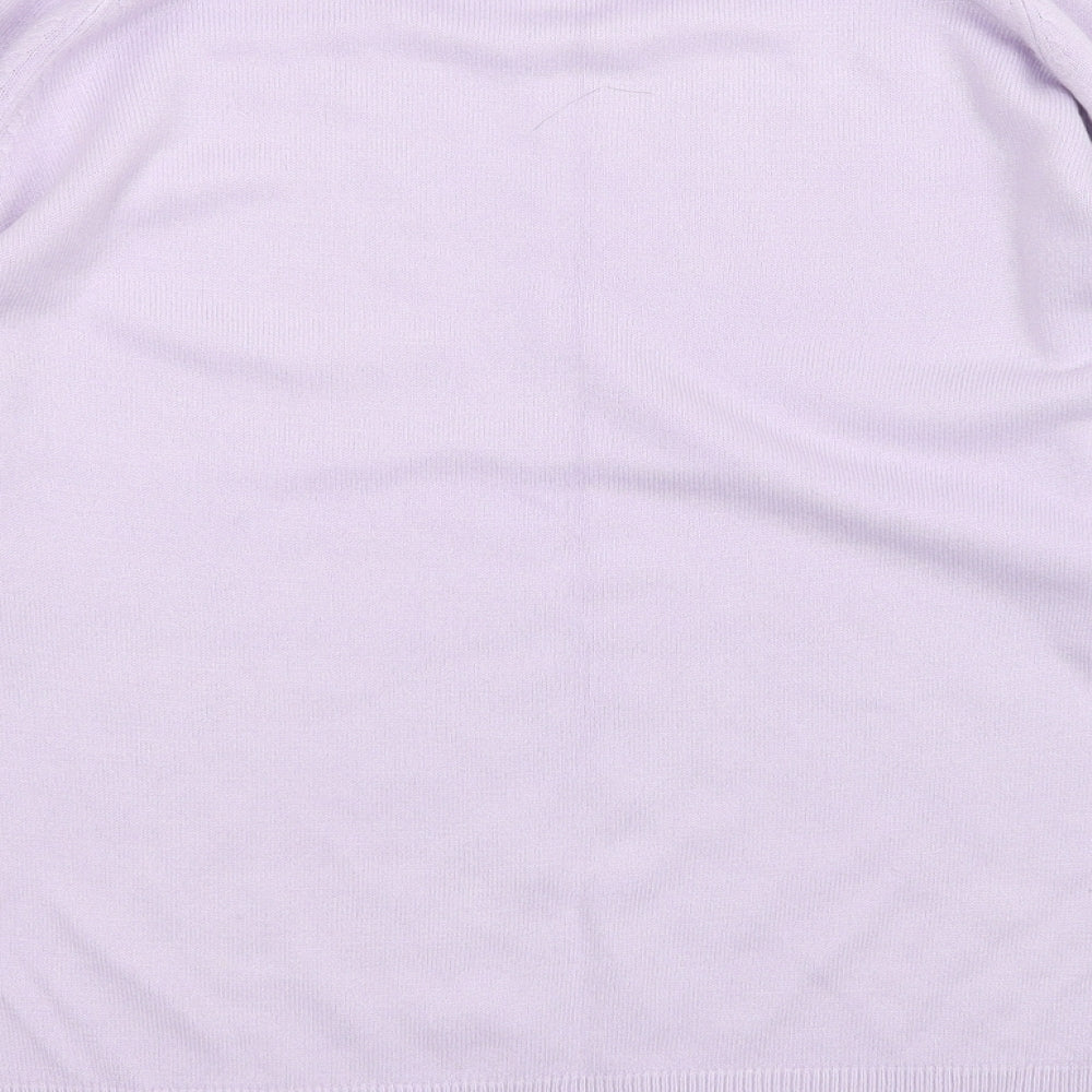YS Collection Womens Pink Pullover Jumper Size 14