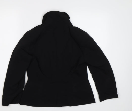 D Uniforms Womens Black Jacket Blazer Size 12