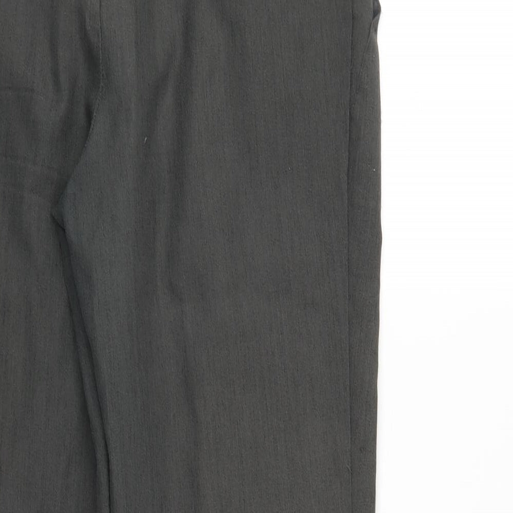Marks and Spencer Womens Grey Trousers Size 10 L27 in