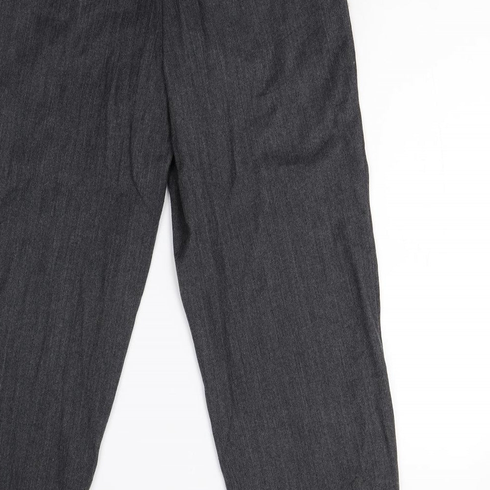 Per Una Womens Grey Trousers Size 10 L26 in