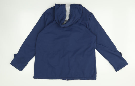 Preworn Womens Blue Jacket Coat Size M