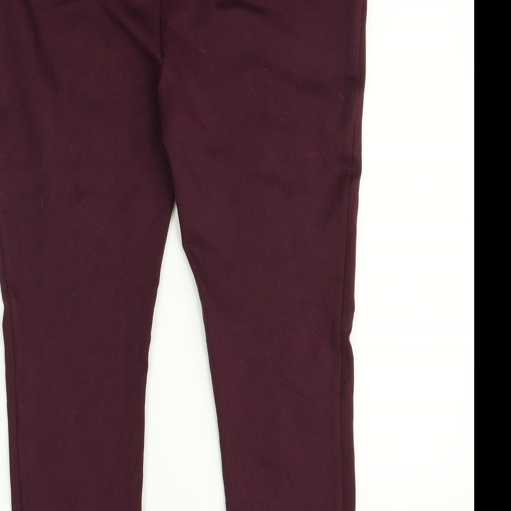 Capsule Womens Purple Trousers Size 14 L26 in
