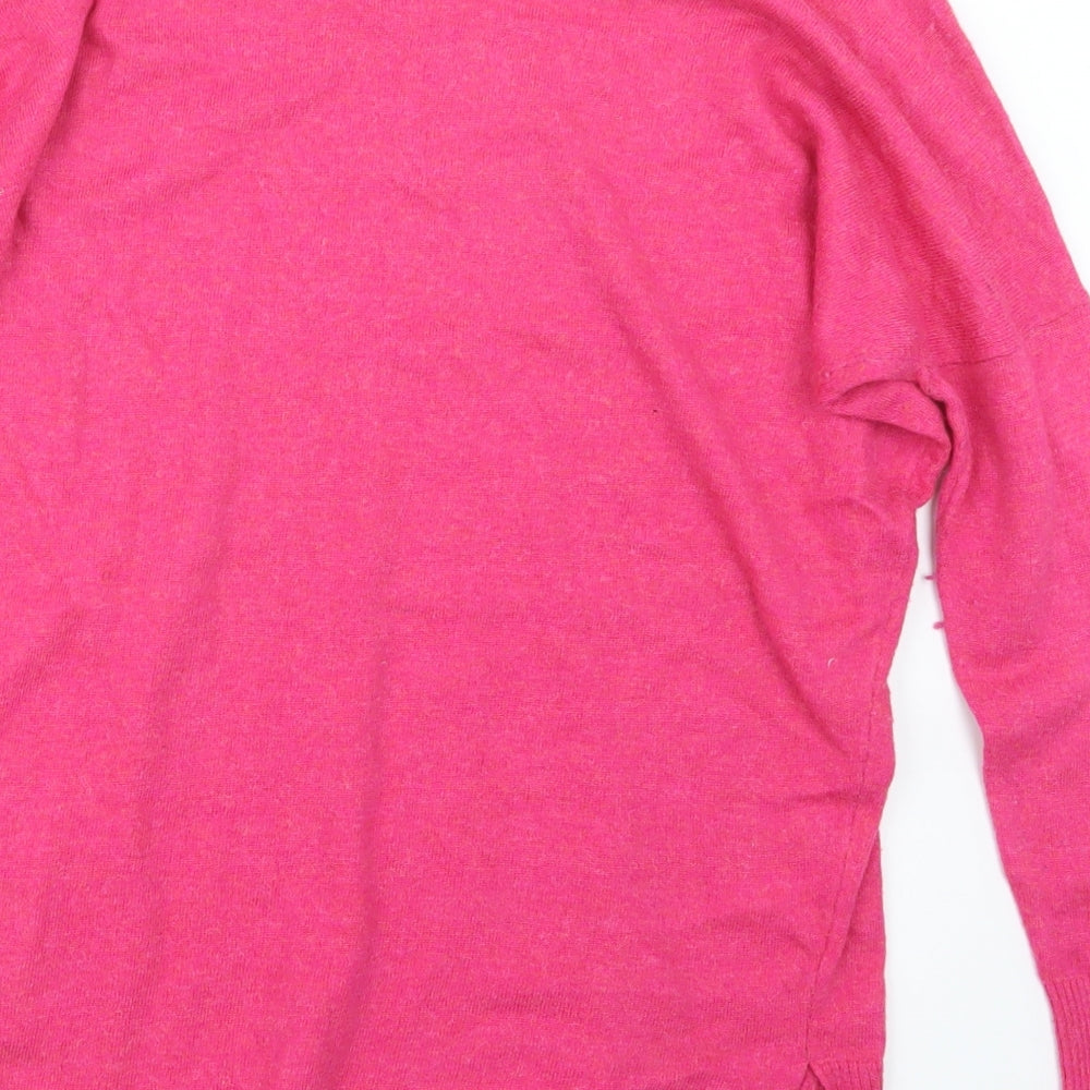 Atmosphere Womens Pink Knit Pullover Jumper Size S
