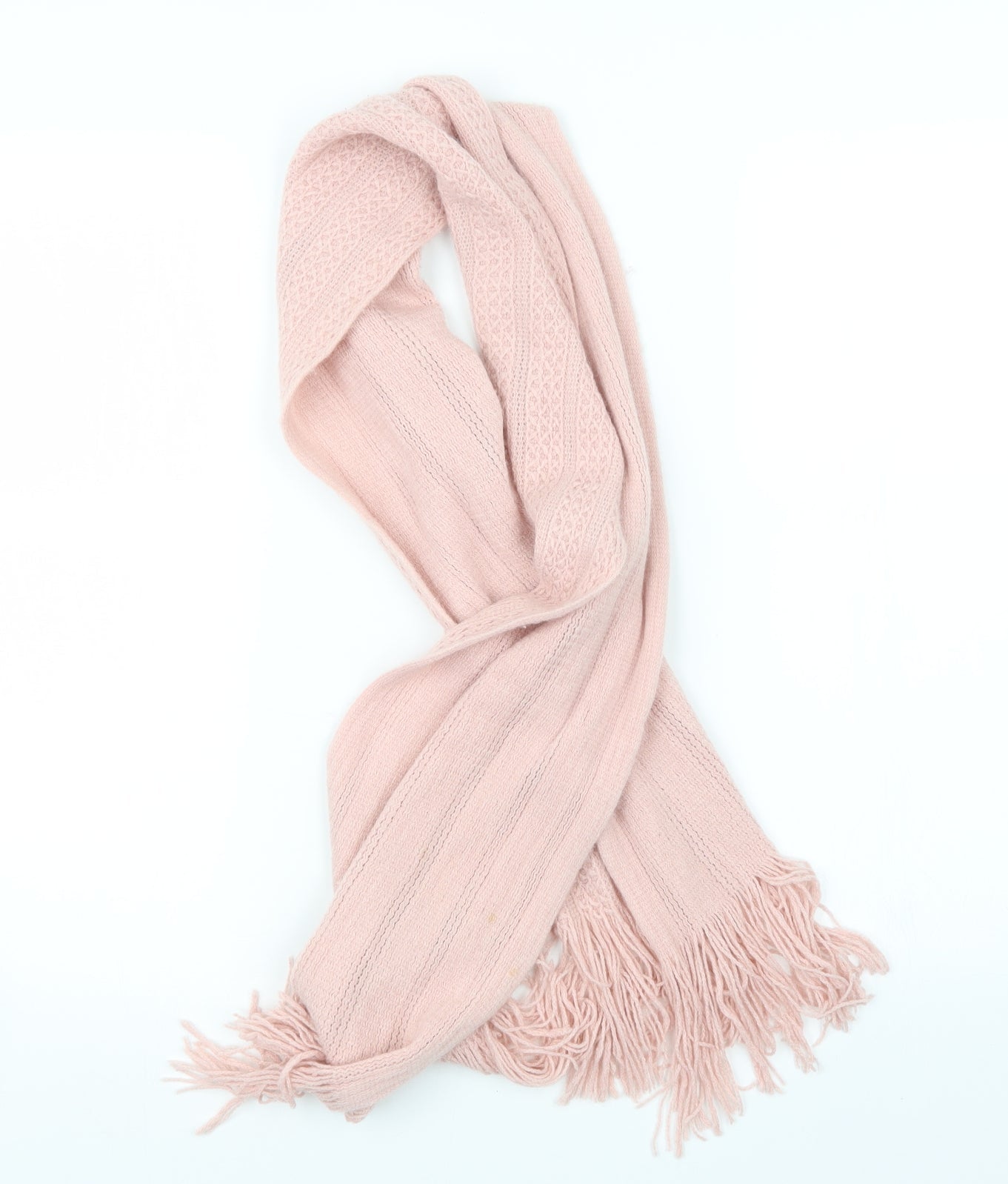 Bonmarché Womens Pink Knit Scarf