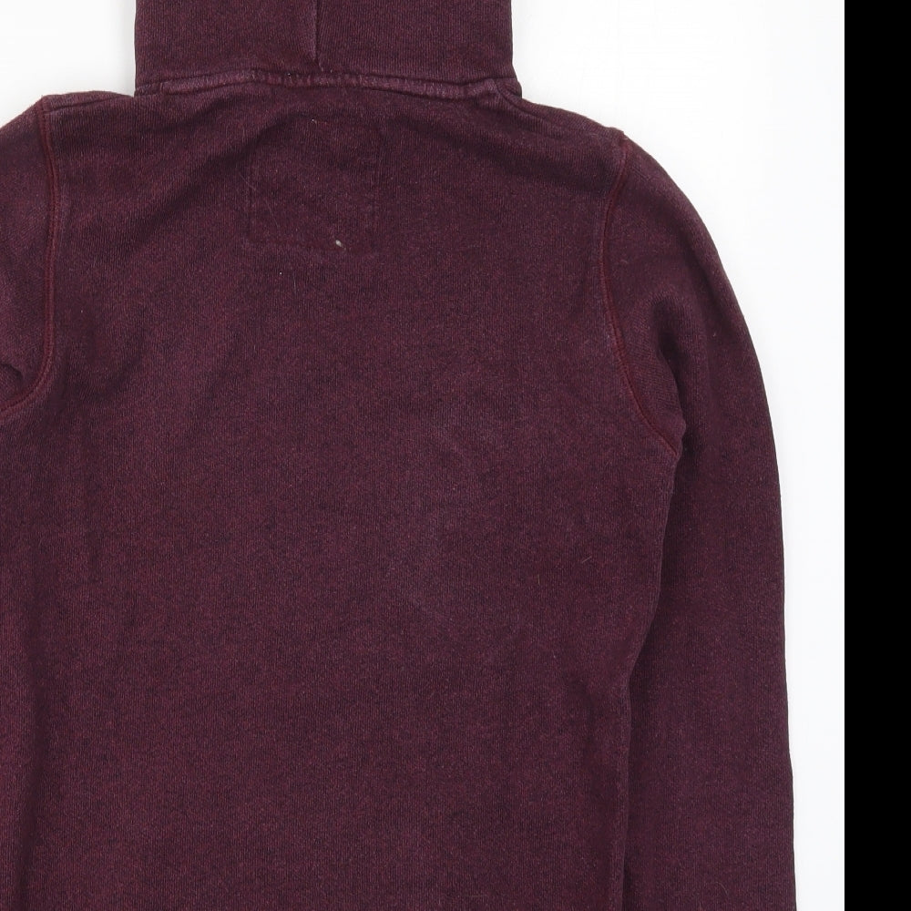Jack Wills Womens Purple Pullover Hoodie Size 8