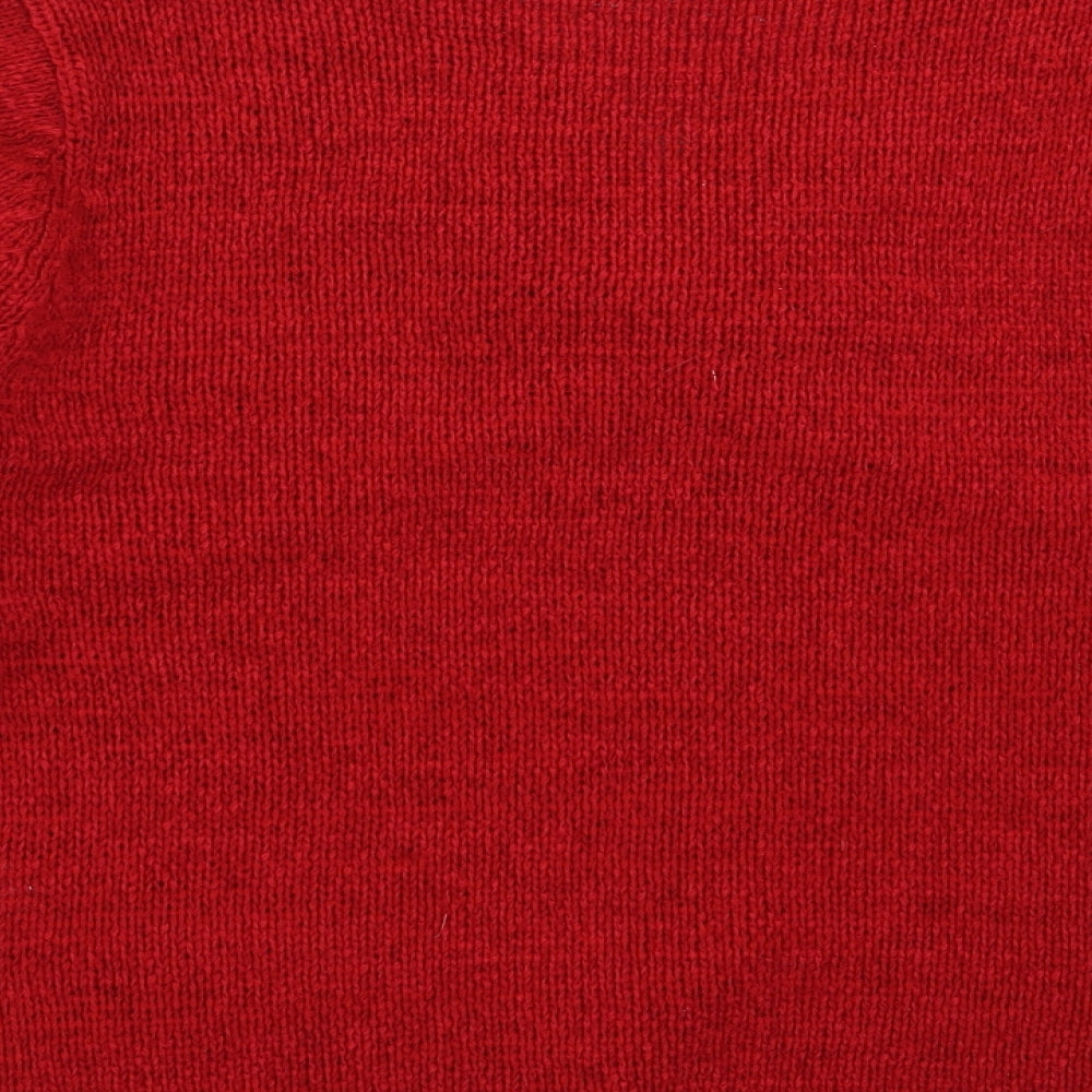 ann marie Womens Red Pullover Jumper Size M