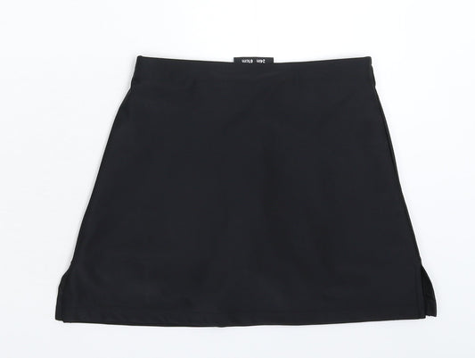 Falcon Womens Black Mini Skirt Size 24 in