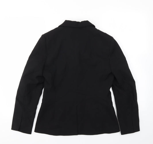 Kit Womens Black Jacket Blazer Size 10