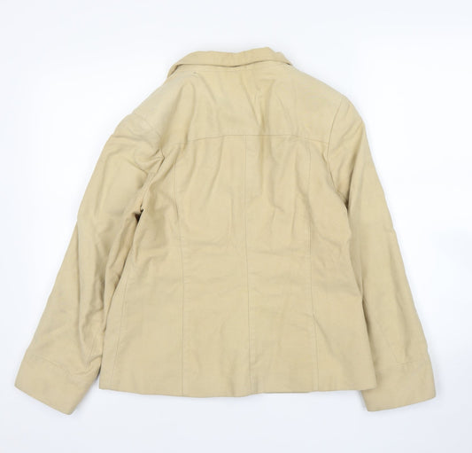 Principles Womens Beige Overcoat Coat Size 12