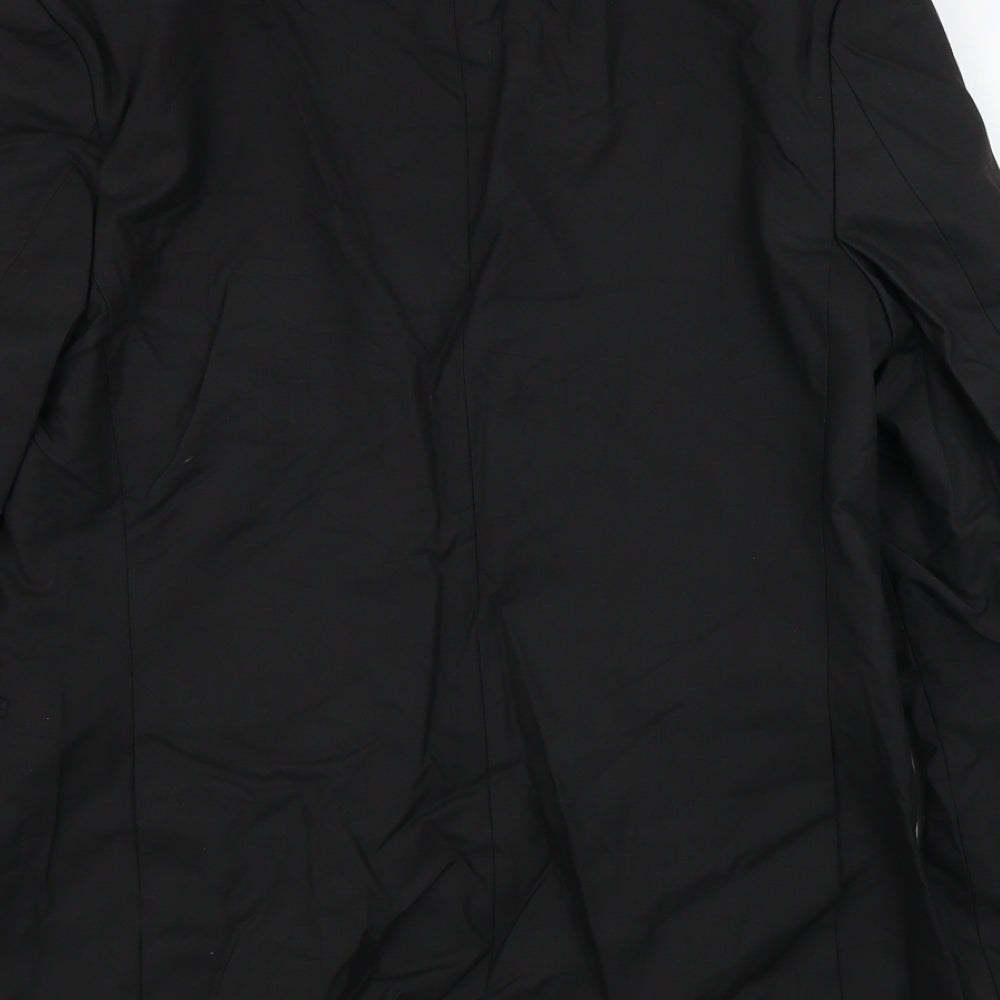 Marks and Spencer Mens Black Jacket Blazer Size 38