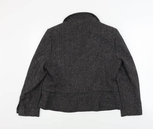Country Casuals Womens Grey Jacket Coat Size 16