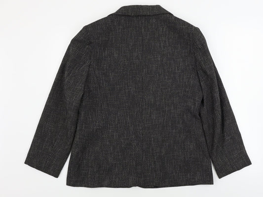BHS Womens Grey Jacket Blazer Size 16