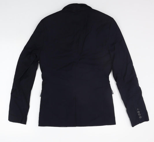 Topman Womens Blue Jacket Suit Jacket Size 8