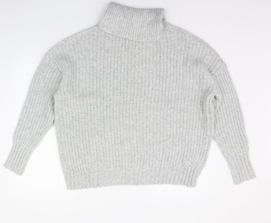 157 Womens Grey Pullover Jumper Size L